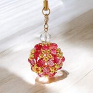 幸せのビーズボール 【21041-1】