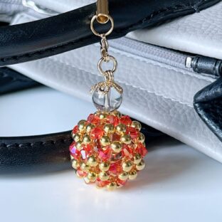 幸せのビーズボール 【21058-3】